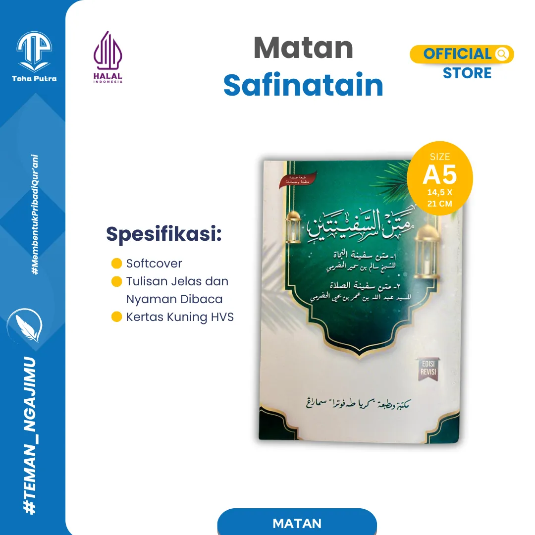 MATAN SAFINAH SHALAT ARAB / SAFINATAIN KUNING